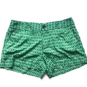 Banana Republic Martin Fit Geometric Print Shorts